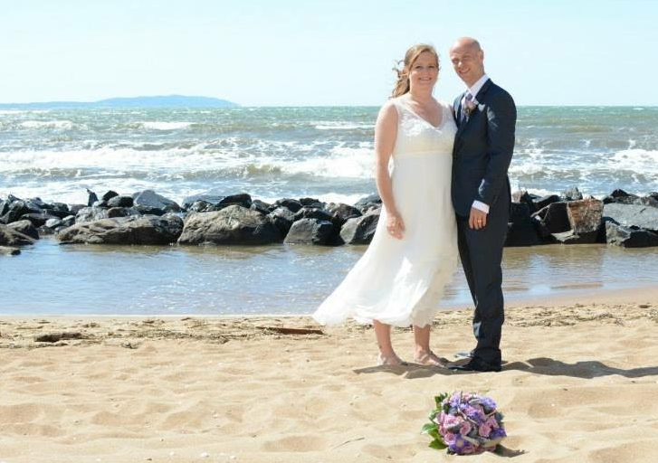 Couple at beach